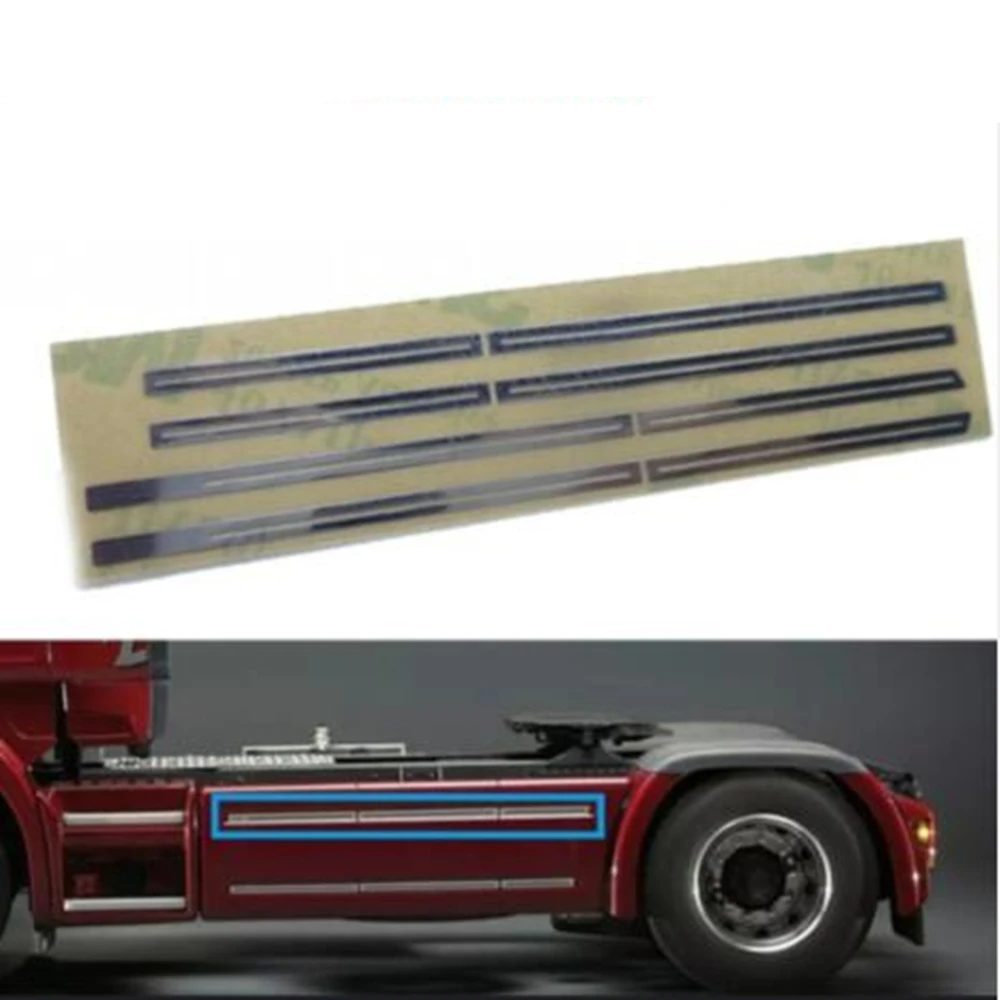 Радиоуправляемые игрушки кузов грузовика боковая пластина наклейки полоса для