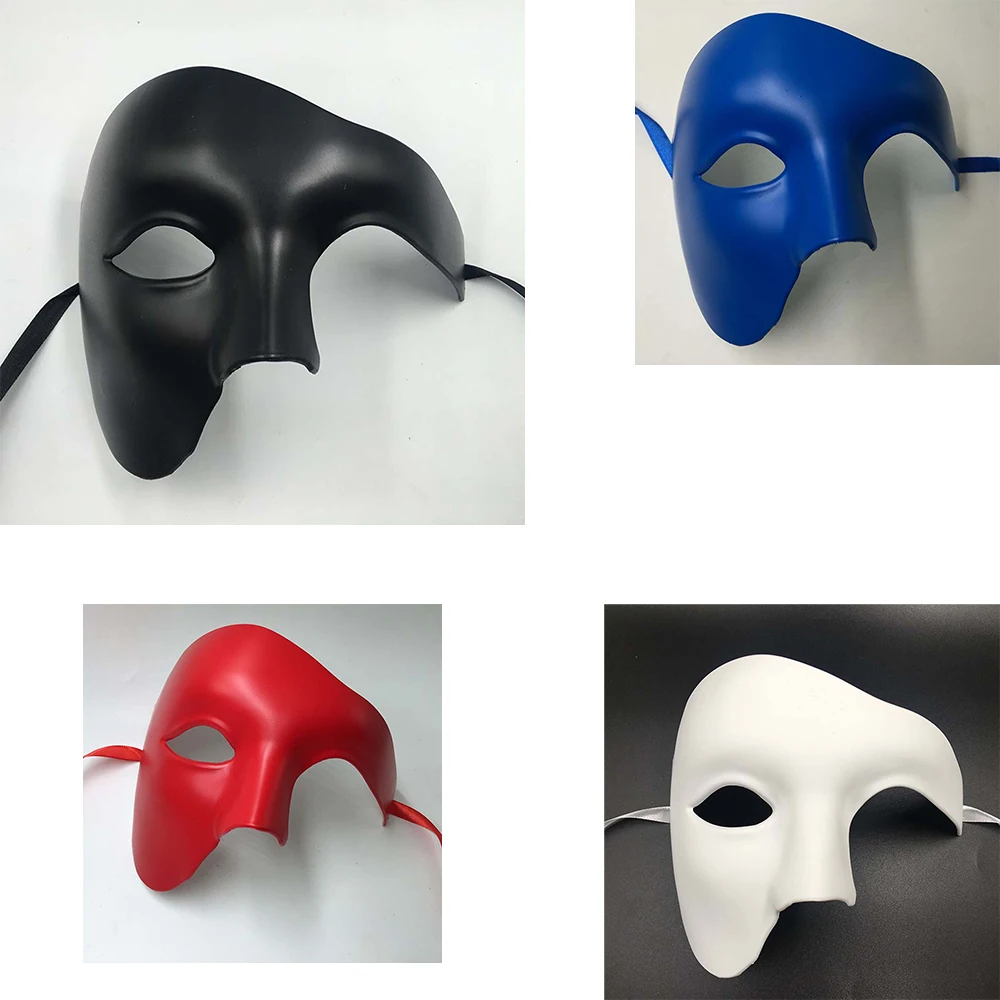 

Game Steampunk Mask Masquerade Phantom Cosplay Half Face Men Women Carnival Costume One-eyed Mask Halloween Party Props Gift
