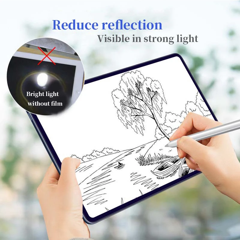 Paper Touch Screen Protector For Lenovo Tab P11 11'' TB-J606F Anti Reflection Matte PET Film Pro 11.5'' TB-J706F |