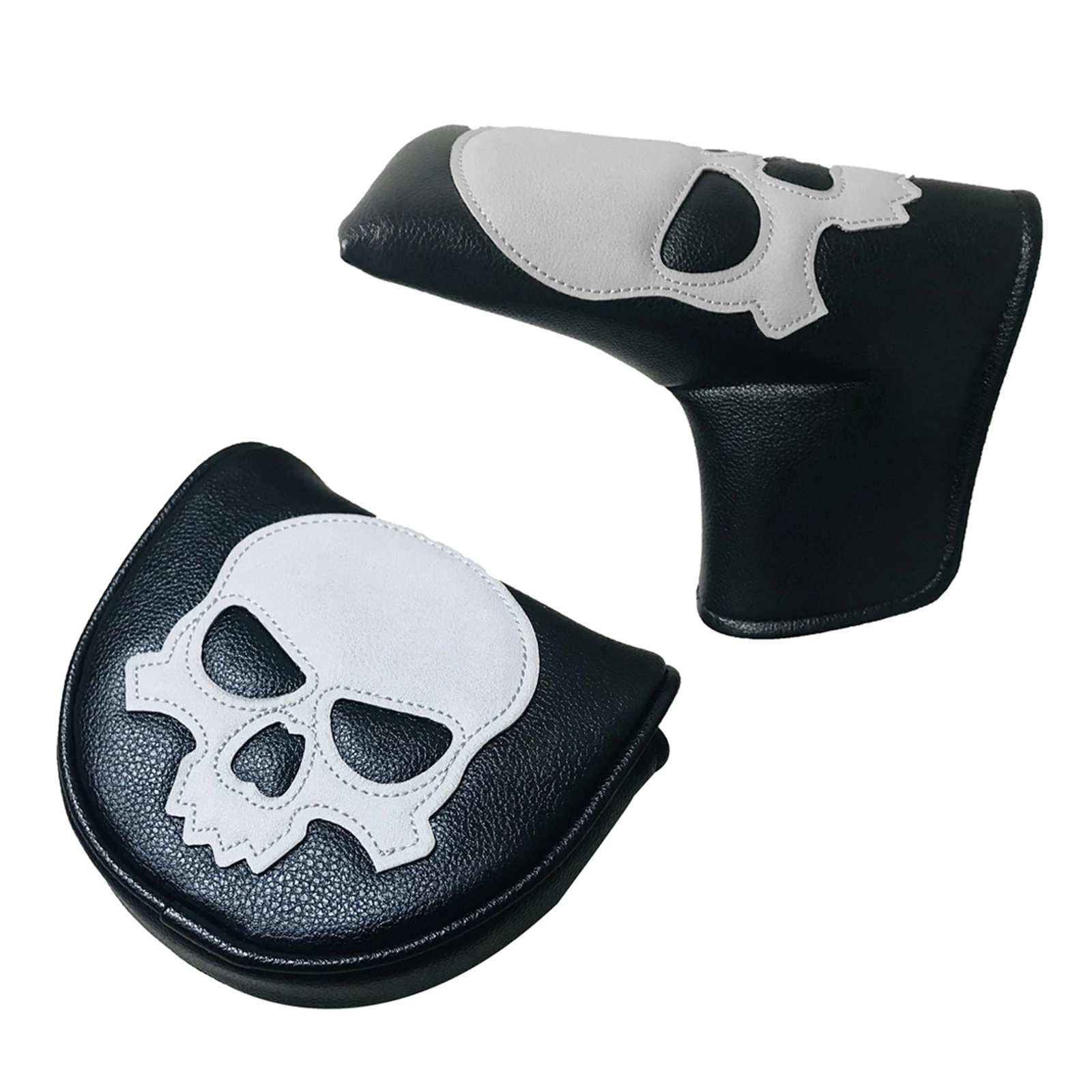 

Portable Golf Club Head Cover Magnetic Closure Headcover Non-Slip Case