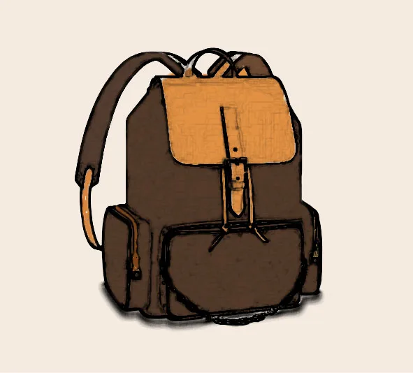 

Men's Large-Capacity Travel High-Quality Backpacks Outing Handbags