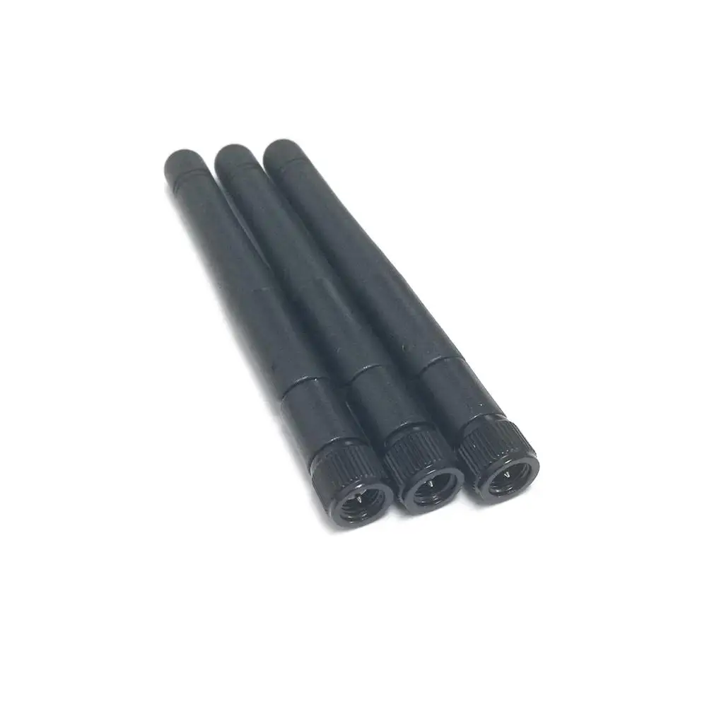 10PCS 2.4Ghz Antenna 3dbi small rubber ZIGBEE OMNI Aerial SMA male rotatable 85mm long #2 Wholesale for wifi router