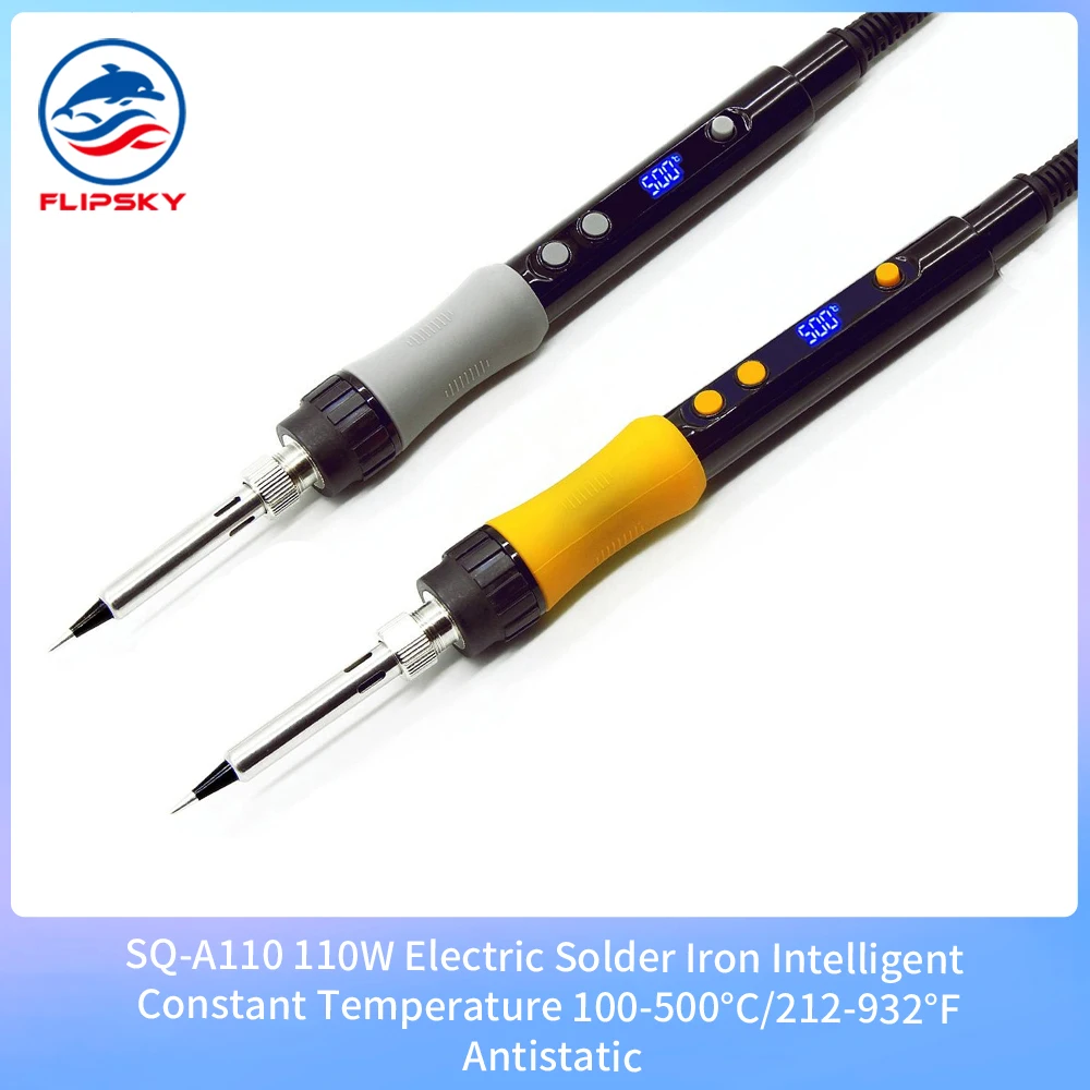 SQ-A110 Электрический паяльник с внутренним подогревом | Цифровой дисплей высокой