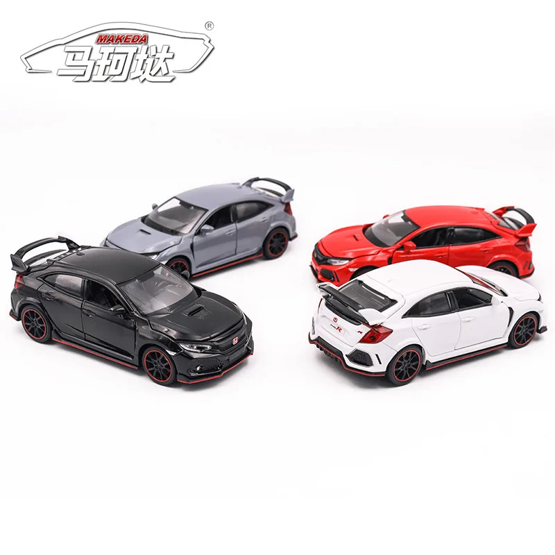 Литые под давлением коллекционные модели автомобилей 1:32 CIVIC игрушки из сплава