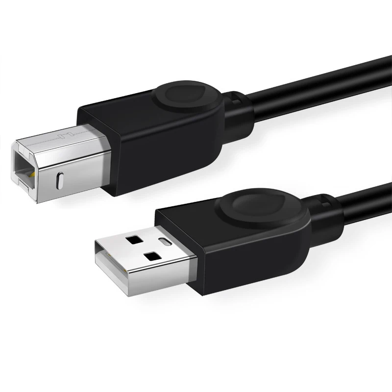 Кабель Usb A-B, штекер-штекер, 0,5/1/1,5/2/5/10 м