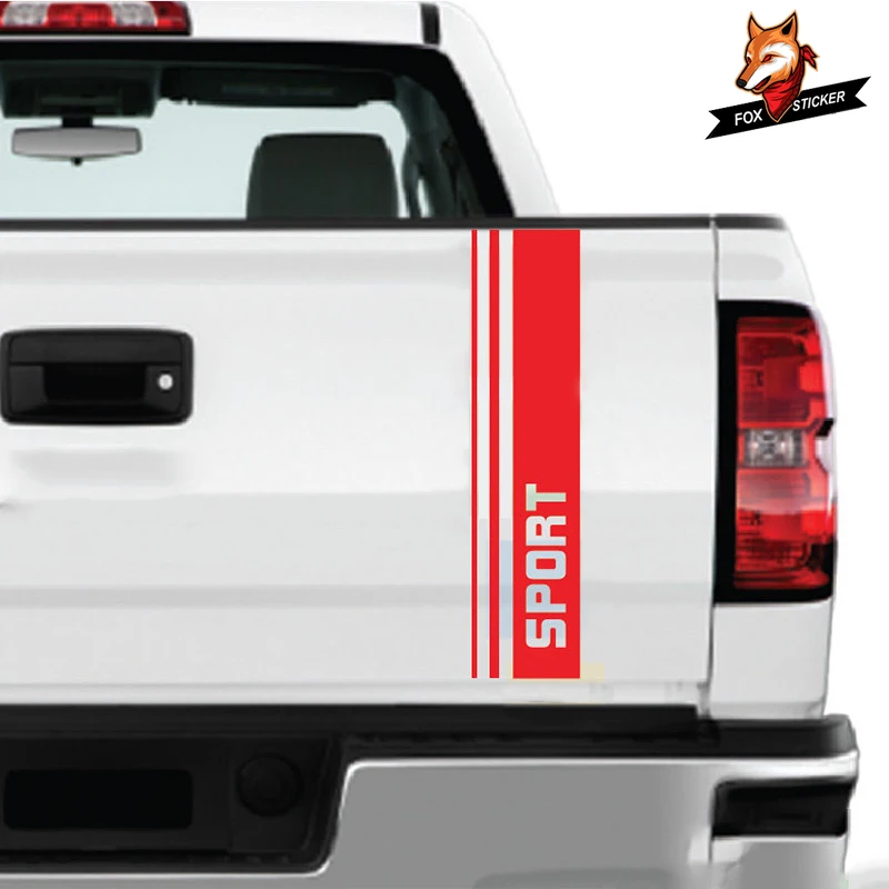 Глянцевая Автомобильная боковая наклейка Спортивная пара 3M Виниловая для Chevy