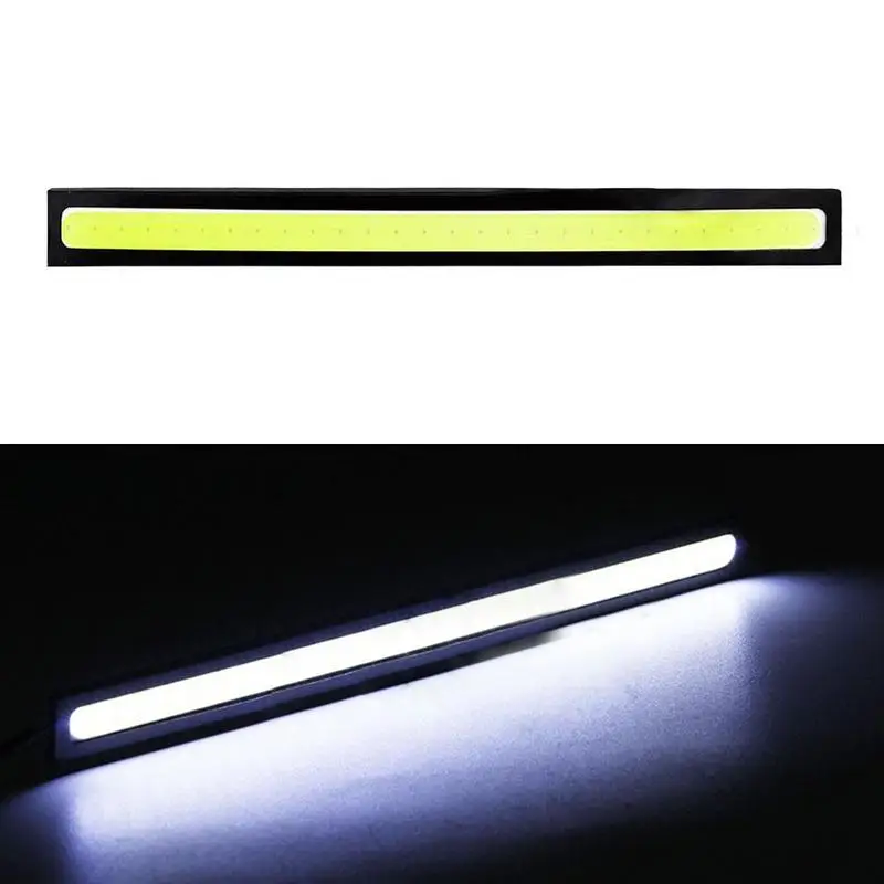 

Автомобильный ультра-тонкий Противотуманные фары светильник 17 см COB ультра-яркая подсветка с ультра-тонкий водонепроницаемый 12v декоративн...