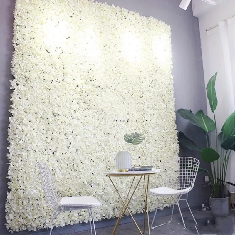 240x240 см высококлассные цветы гортензии свадебный фон с центральным декором