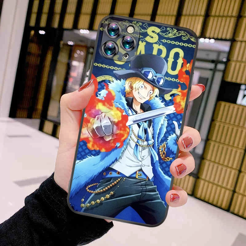 

G-One Pieces Vinsmoke Sanji Phone Case For iPhone 11 12 Pro XS MAX 8 7 6 6S Plus X 2020 XR Mini Shockproof TPU Ultra-Thin