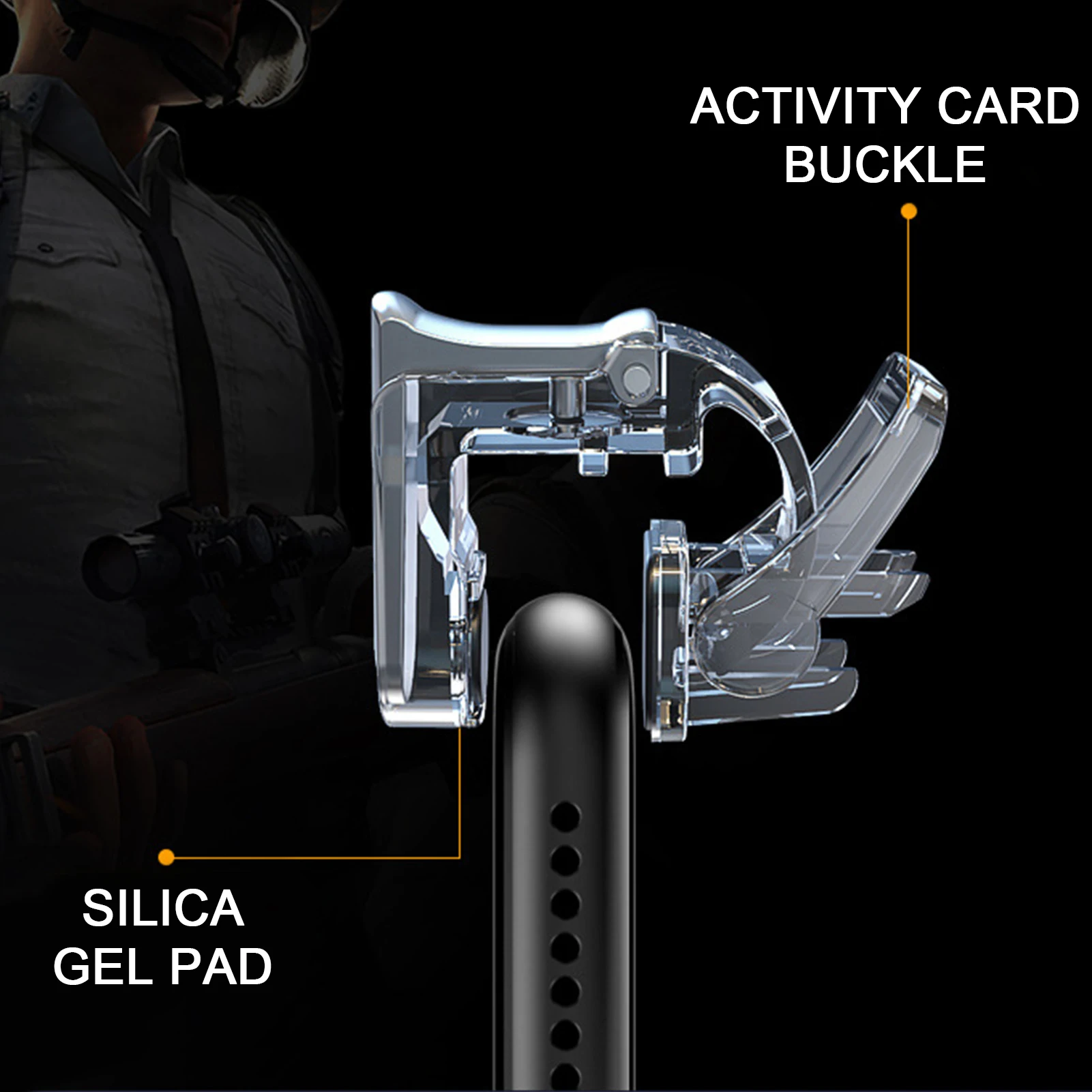 

HOT SALESNew Arrival GT01 2PCS Game Controller Gamepad Trigger Buttons Joystick Shooters for PUBG