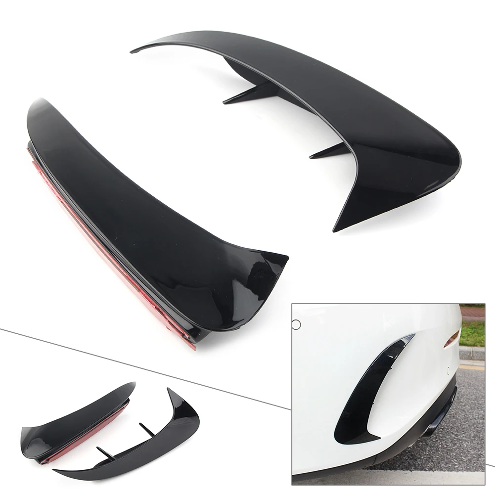 Автомобильный задний бампер ребра Canards разветвители для Benz A Class W177 A220 2019 2020