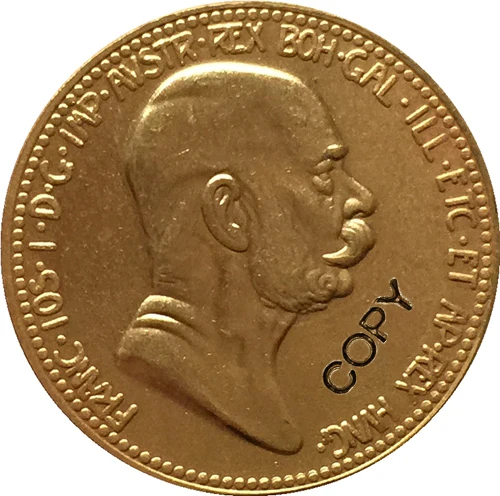 1908 Австрия-хабсбург 20 Корона монеты КОПИЯ | Дом и сад