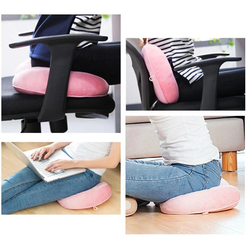 Multifunctional Dual Comfort Seat Cushion Memory Foam of Hip Lift Beautiful Butt Latex Comfy for Home | Дом и сад