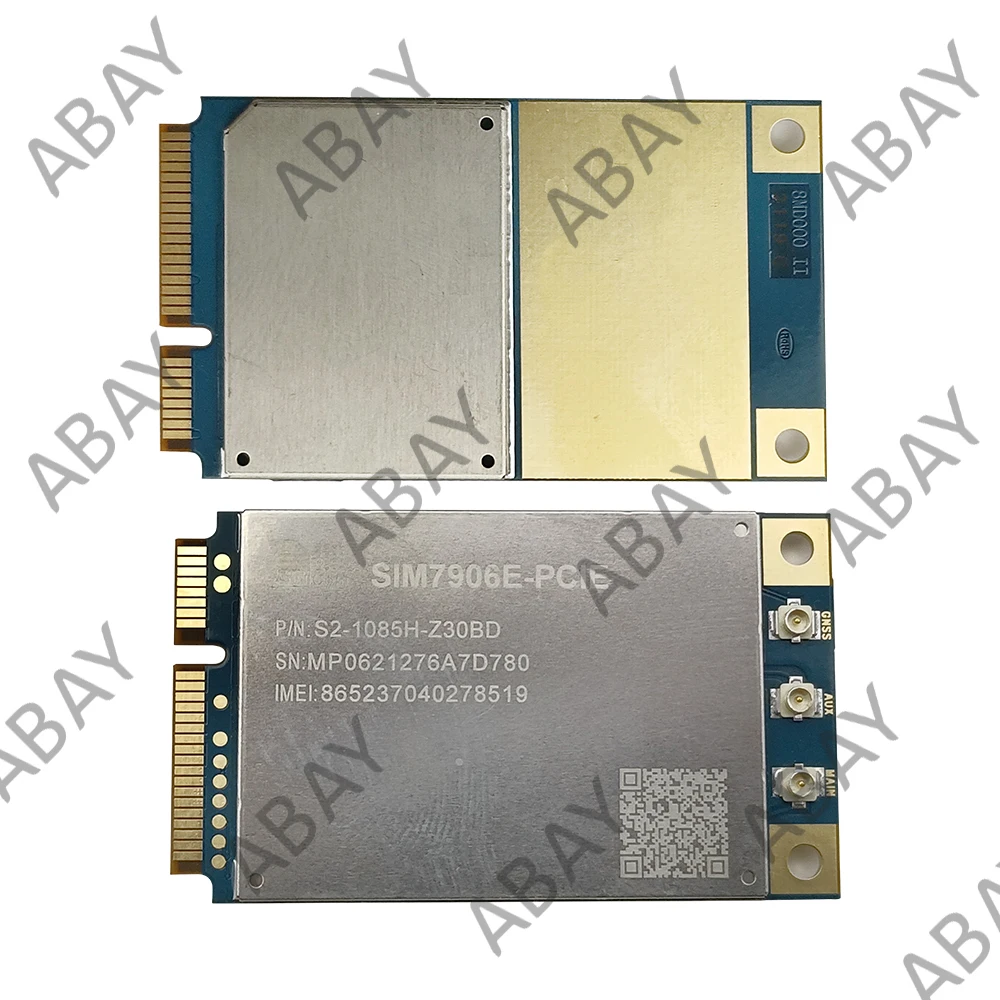SIMCOM SIM7906E-PCIE MINI PCIe cat6 4G LTE-A 300M мульти-диапазон LTE-FDD/HSPA + GNSS беспроводной M2M LTE-TDD Module