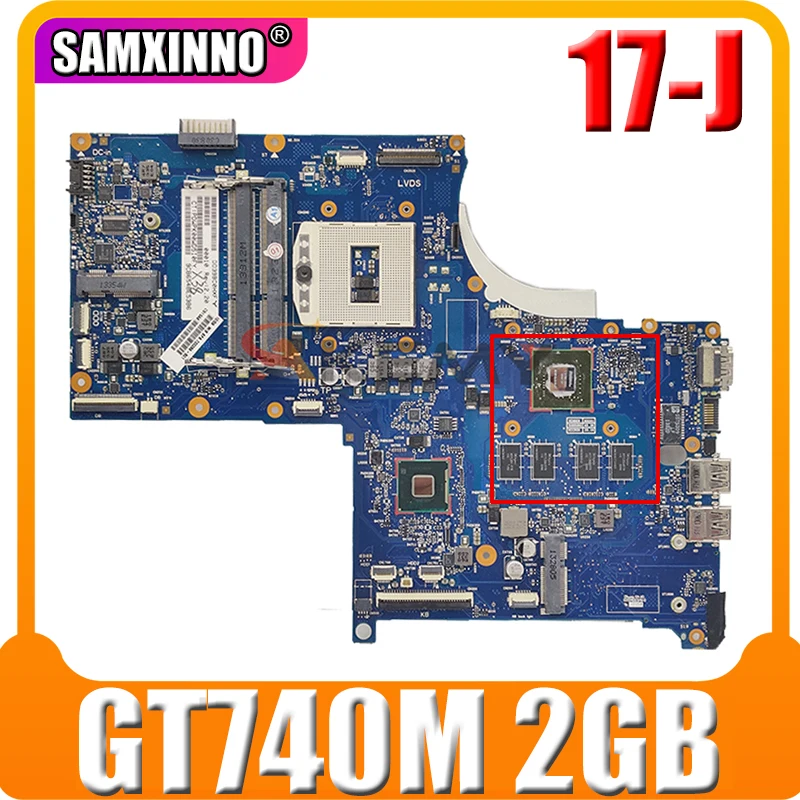 Оригинальная материнская плата для ноутбука HP 17-J серии 746451-501 746451-001 PGA947 DDR3 HM87 GT 740M