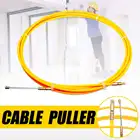 Съемник для кабеля, 6 мм, 51525 м, рыболовная лента, желтый кабель, стекловолоконная рыболовная лента, съемник для катушки, Стекловолоконный металлический настенный провод