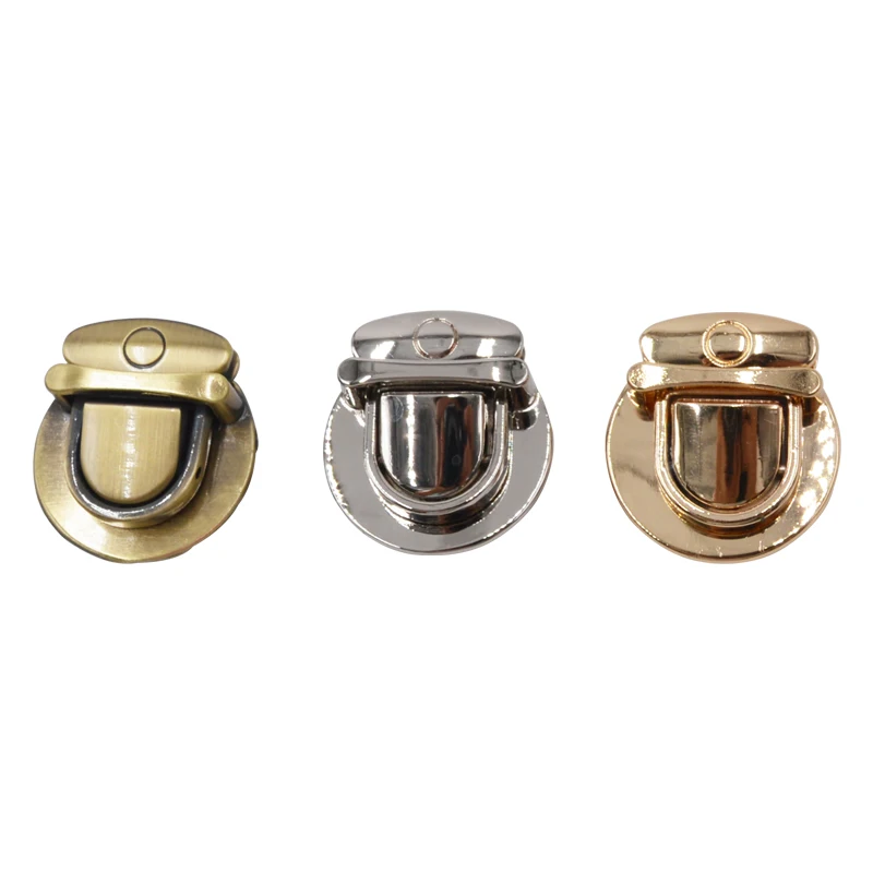 BDTHOOO 1Pcs Metal Bag closure Clasp Turn Lock Twist for DIY Handbag Women Purse Hardware Parts Accessories | Багаж и сумки