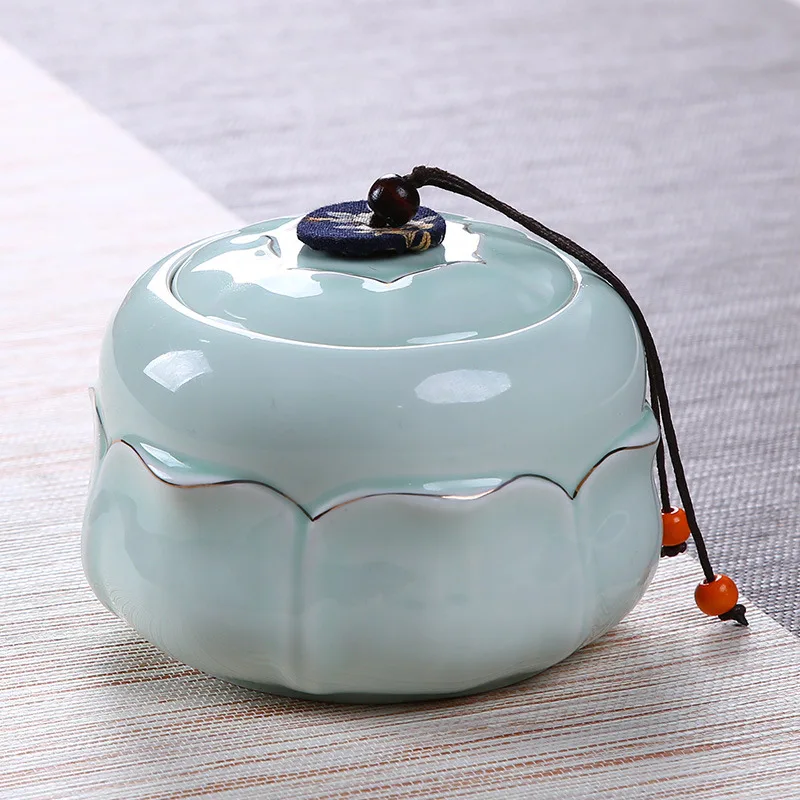 Ретро Fambe Керамика Чай герметичный ящик для хранения бутылки 14*12 см банка конфет