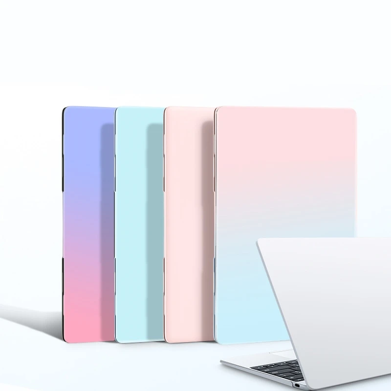 Чехол для ноутбука Huawei Matebook D14 D15 2020 матовый прозрачный градиентный Жесткий D 14/D 15