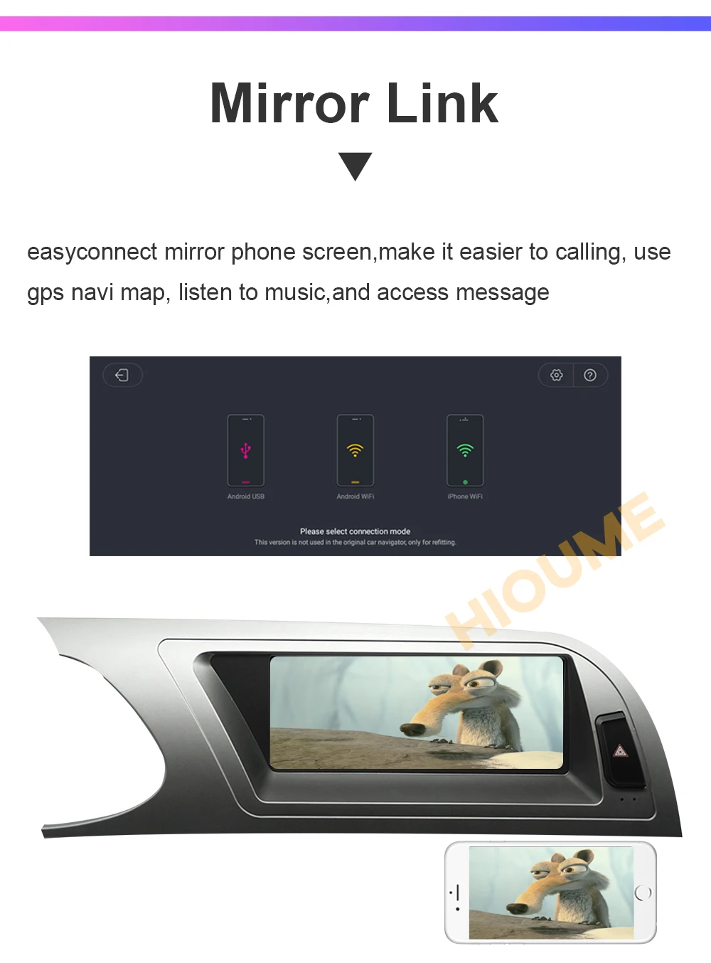 Android 10 8 + 128G Carplay мультимедийный плеер GPS-навигация для Audi A5 2009-2016 WIFI IPS сенсорный