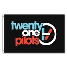 Флаг Twenty One Pilots 3x5 футов, альтернативное украшение в стиле хип-хоп, для помещений или на открытом воздухе, реклама из полиэстера