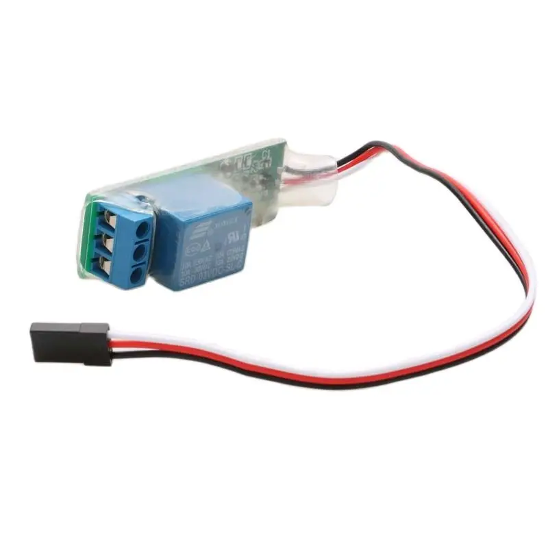 Controlador remoto K1 para Dron teledirigido, DC3-9V de rel&eacute; de 500W, interruptor de luz de navegaci&oacute;n, sonido/c&aacute;mara/luz/receptor de alto voltaje ON OFF, 3 uds.-5