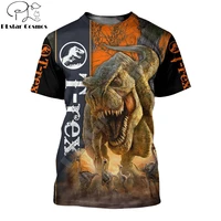 2021 summer hipster men t shirt beautiful dinosaur t rex 3d printed harajuku short sleeve t shirt unisex casual tops tx0179