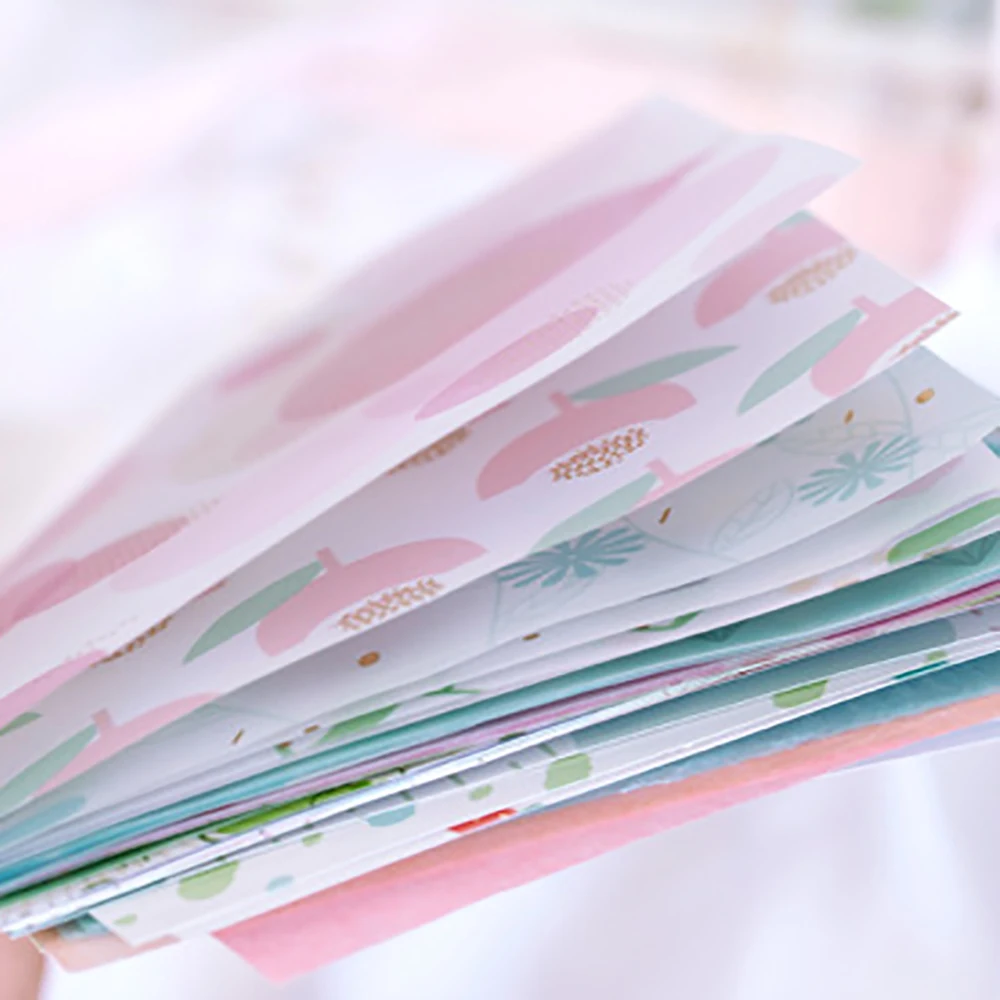 A50pcs цветная бумага для скрапбукинга фоновая DIY Ручная учётная запись ремесла