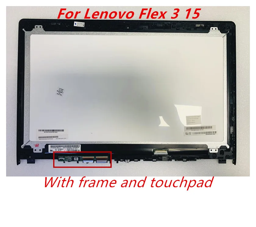 ЖК-дисплей с дигитайзером для Lenovo Flex 3 15 15D 3-1570 3-1580 YOGA 500-15 6 &quotHD/FHD сенсорный экран |