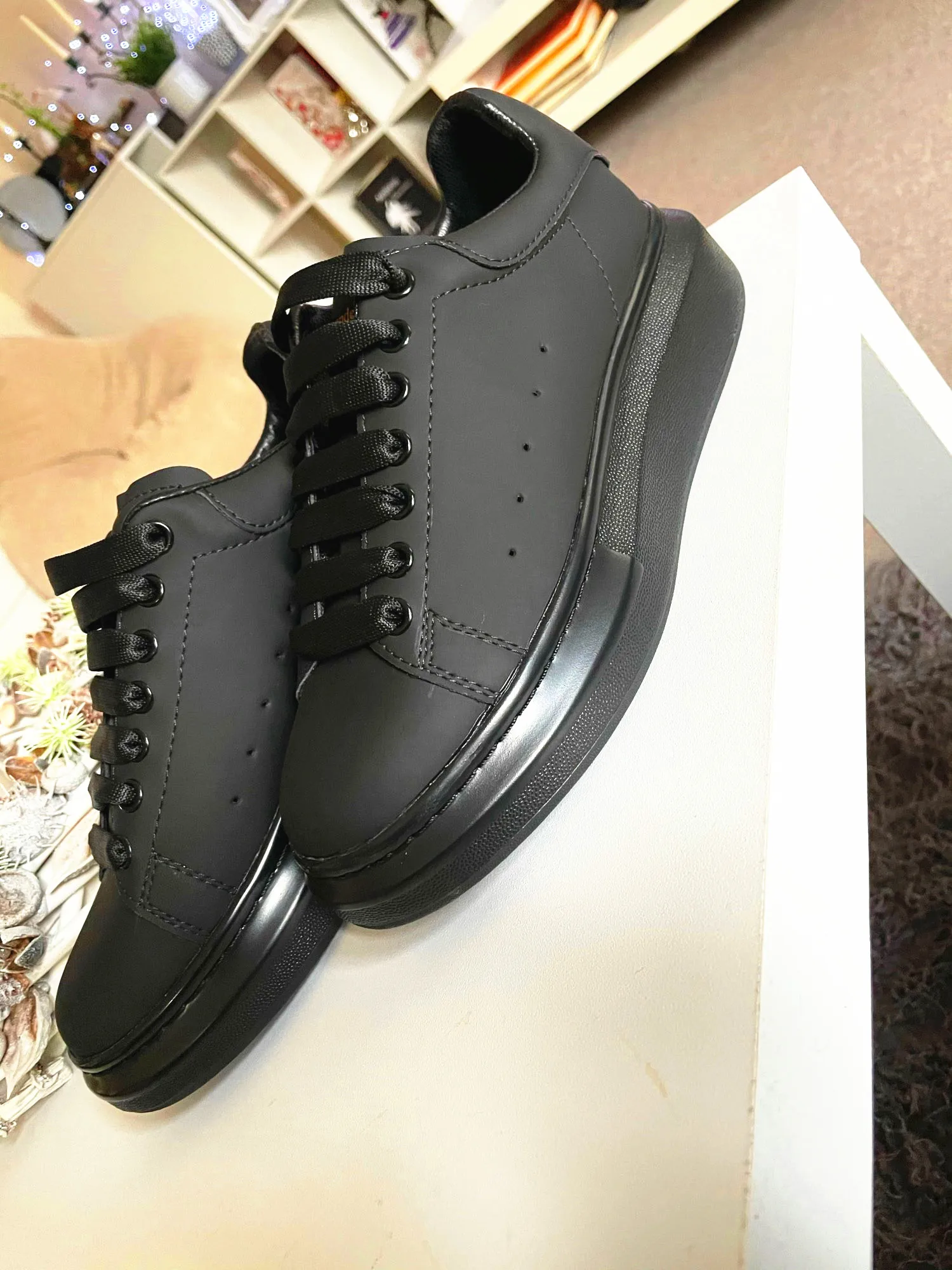 

New couple shoes sneakers women shoes casual shoes increased platform shoes fashion trend Alexander man black shoes TX654