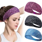Повязка на голову для мужчин и женщин, эластичная спортивная повязка на голову для йоги, бега, аксессуары для волос