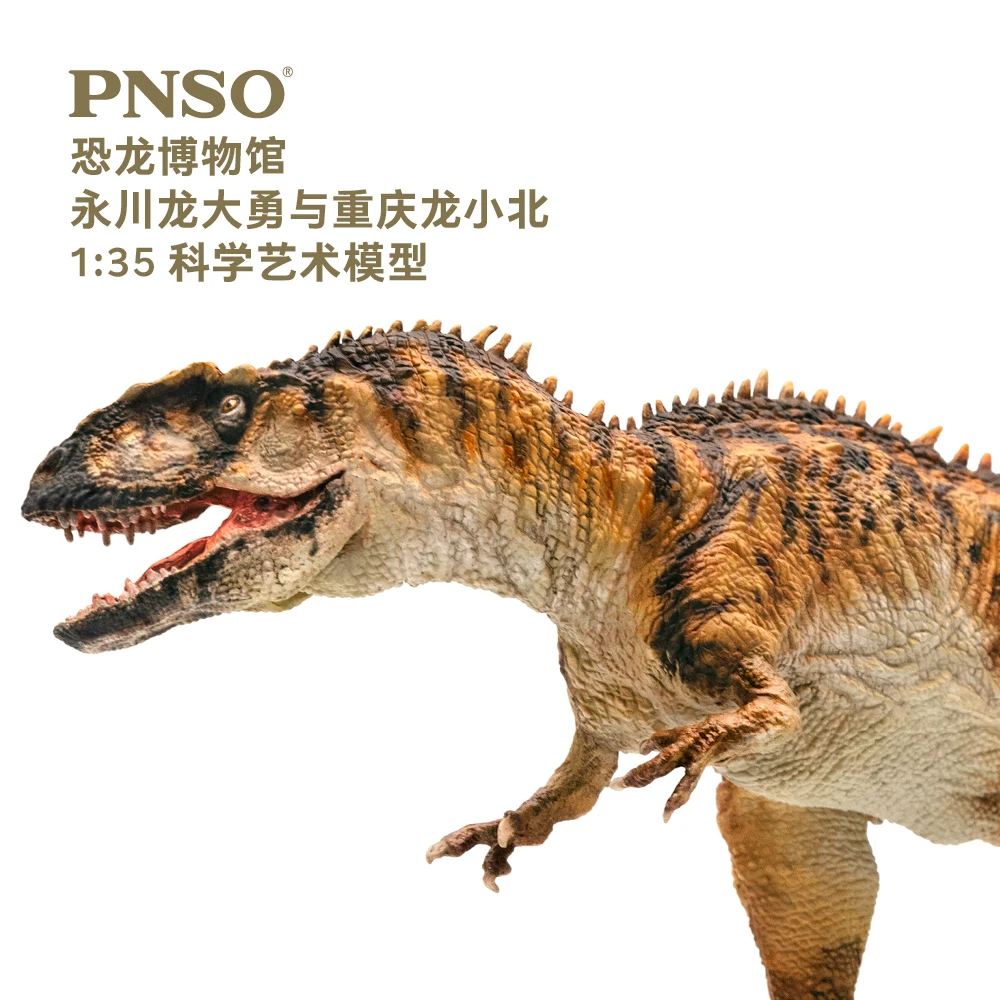 Купить PNSO серия музеев динозавров: Yangchuanosaurus и Chungkinggosaurus, сцена борьбы 1:35, научные модели