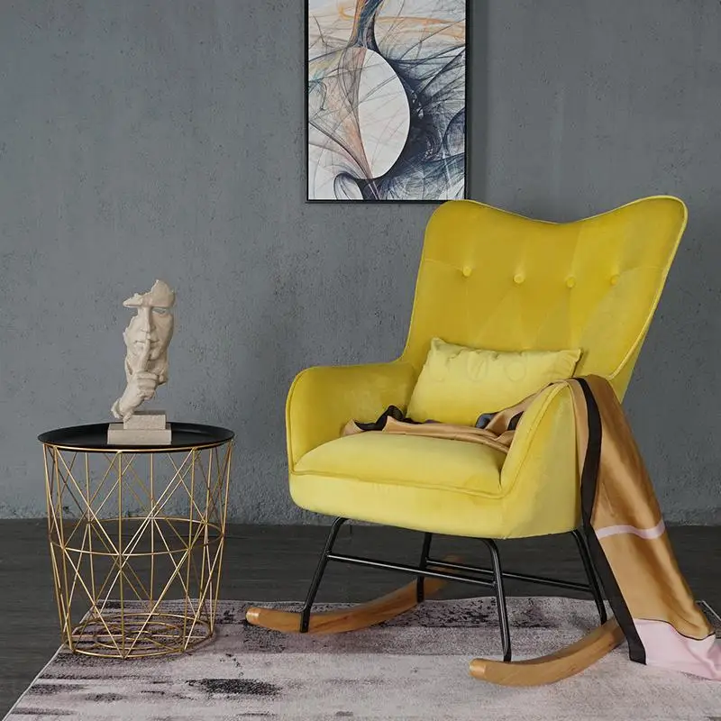 Кресло качалка диван кресло беззаботное стул пожилых людей Спальня балкон для