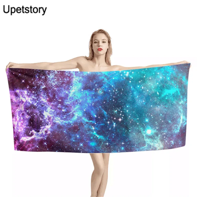 

Новое быстросохнущее банное полотенце из микрофибры с принтом Galaxy Star, 1 шт., 75*150 см, пляжное полотенце, большие спортивные полотенца, аксессу...