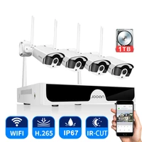 cctv system wireless surveillance system kit 3mp home security camera system outdoor wifi cameras set video audio recording