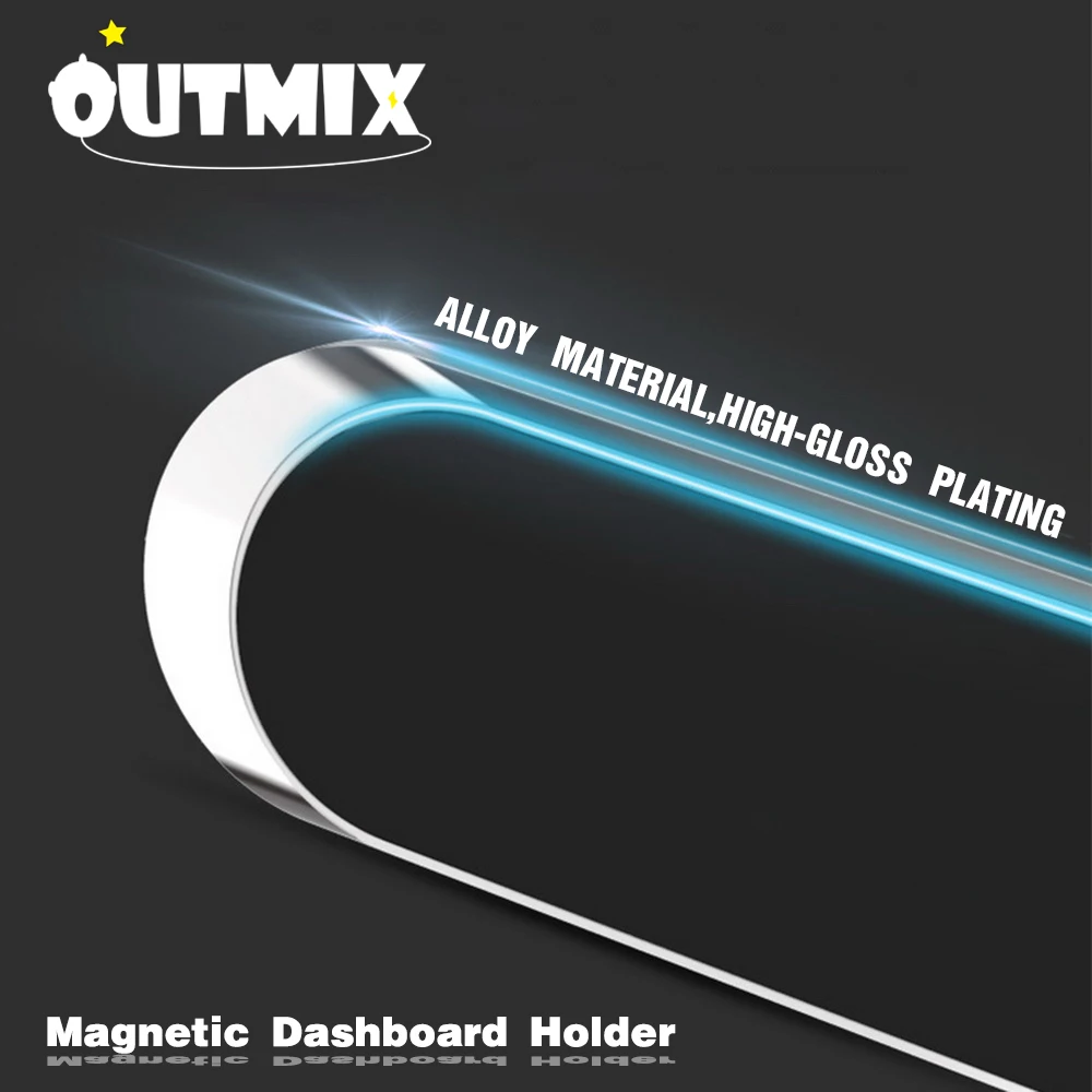 Магнитный автомобильный держатель OUTMIX для телефона универсальная подставка IPhone