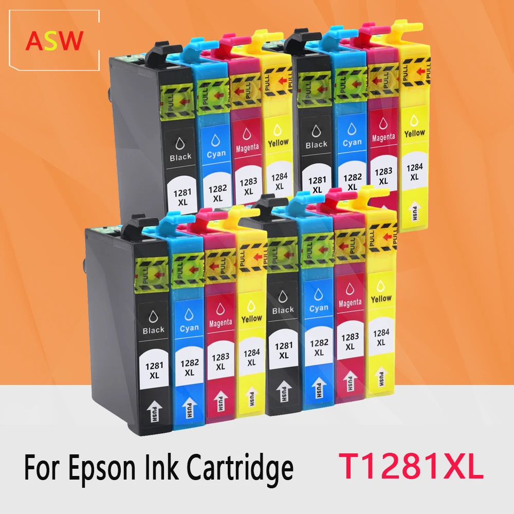 

For Epson T1281 Compatible ink Cartridge For EPSON Stylus S22 SX125 SX130 SX230 SX235W SX420W SX425W SX430W SX435W Printer Ink