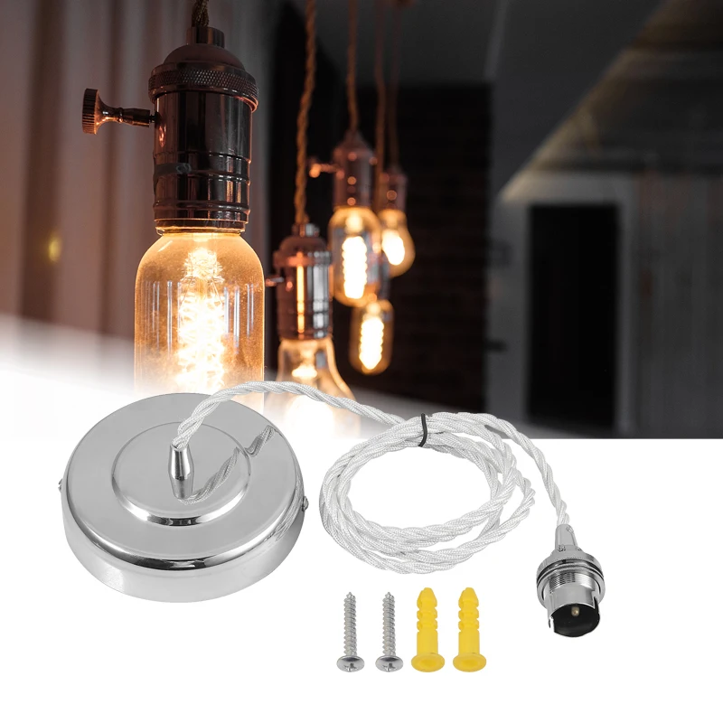 Neoteck 220 240 В Ретро винтажный Edison B22 алюминиевый корпус держатель лампы светильник