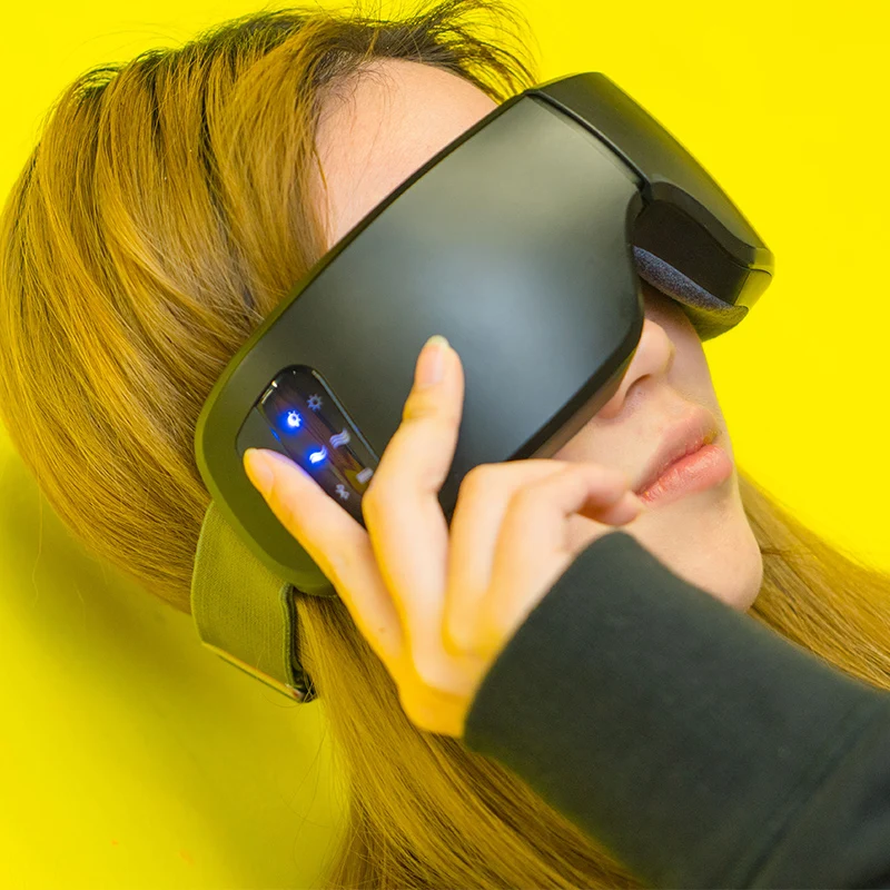 Xiaomi массажер для глаз ISee4 складной электрический Давление воздуха перезаряжаемый Музыкальный беспроводной Вибрационный магнитный нагрев терапия массаж