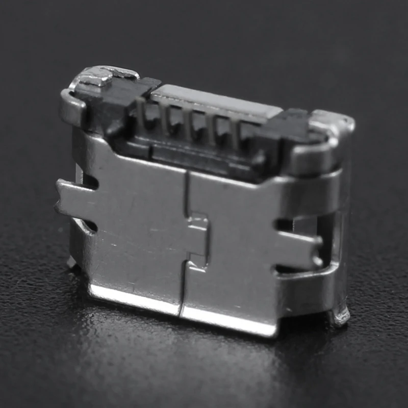 5 шт. мини USB Тип B гнездо 180 Градусов Контактный SMD SMT пайки Jack|Соединители| |