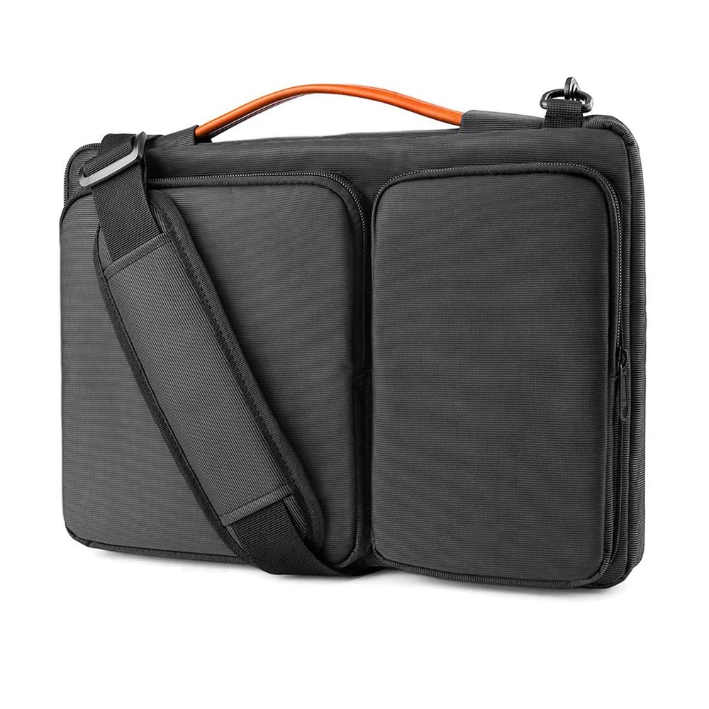 

Portable Laptop Bag 13" 13.3" 14" 15.4" 15.6" Travel Carrying Case Waterproof Notebook Handbag for Macbook Air Pro Shoulder Bag