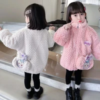 girls babys kids coat jacket outwear 2022 luxury thicken spring autumn cotton teenagers tracksuits high quality overcoat childr