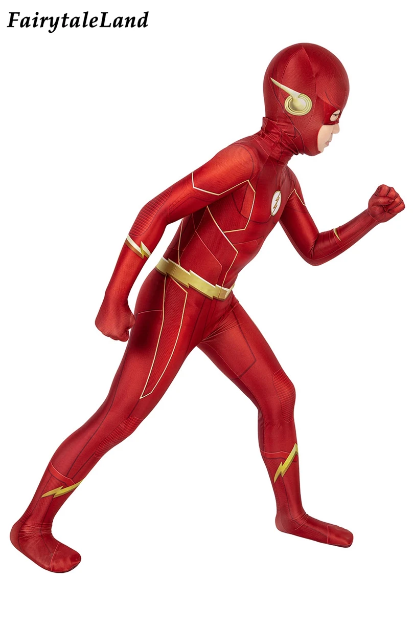 Детский комбинезон с 3D принтом для мальчиков костюм супергероя карнавала