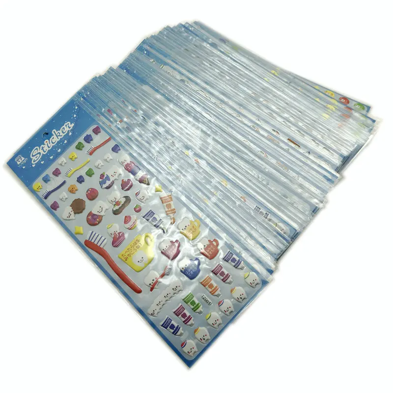 100 шт. стоматологический милый в форме коренного зуба мультфильм зубы потери