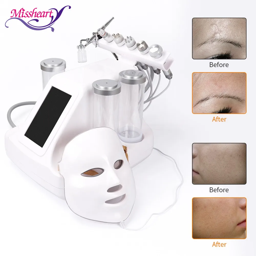 

7 In 1 H2O2 Water Oxygen Jet Peel Hydro Beauty Skin Cleansing Hydro Dermabrasion Facial Machine Water Aqua Peeling