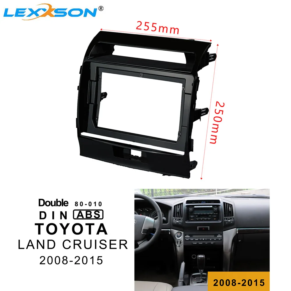 Автомобильная панель для TOYOTA LAND CRUISER 10 1 2015 2008 дюйма 2Din|Панели| |