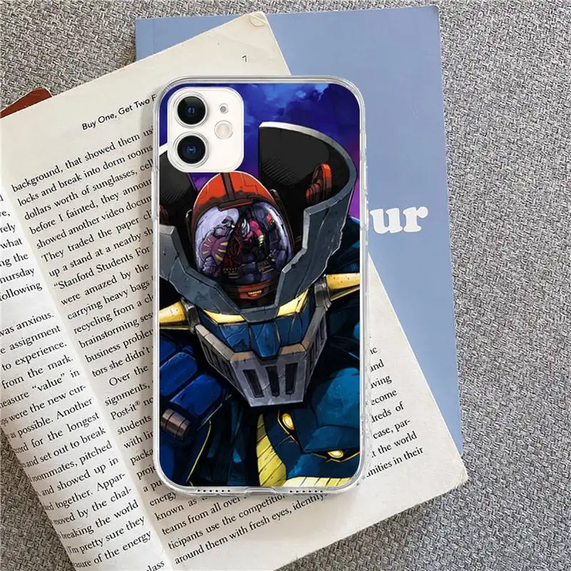 

Mazinger Z Phone Cases for iPhone 8 7 6 6S Plus X 5S SE 2020 XR 11 pro XS MAX 12 12Mini