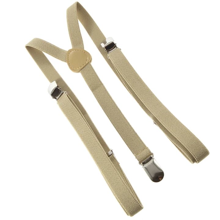 1 шт. мужской женский зажим с регулируемыми эластичными брюками Y-back тонкий пояс