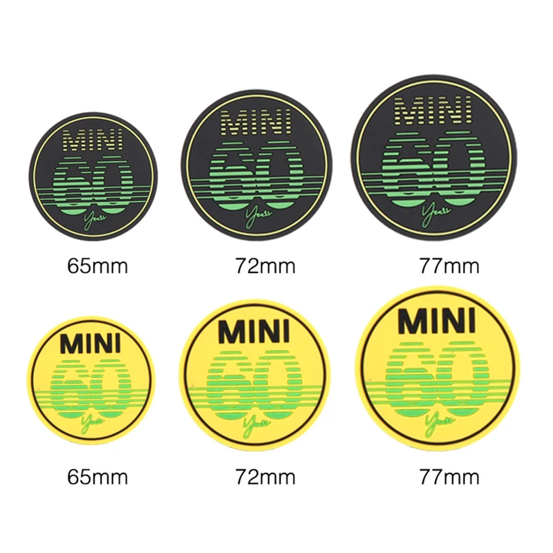 Стайлинг автомобиля чашка кофейный коврик подставка 60 лет на годовщину для Mini