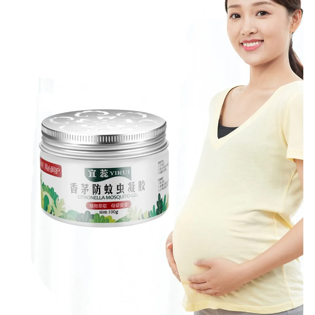 

Natural Mosquito Repellent Scented Gel Protection Pure Citronella Anti-Insect against mosquito bites used at home or office